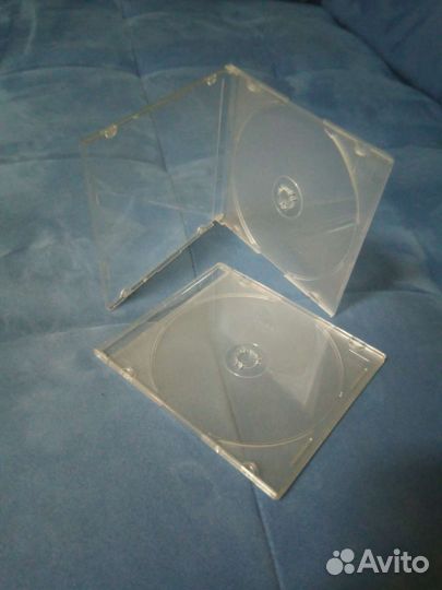 Коробка футляр box для CD DVD тонкие slim