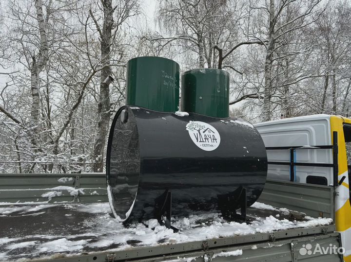 Септик под ключ. Установка за 1 день