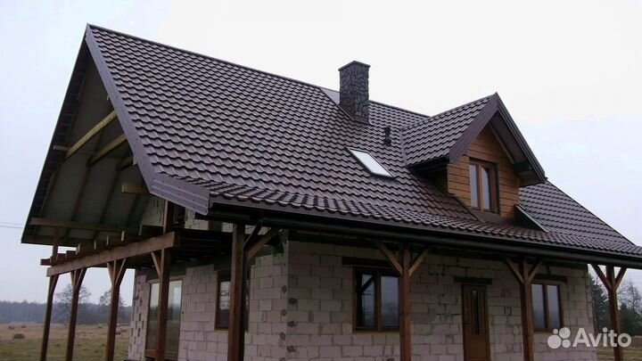 Кровля из металлочерепицы