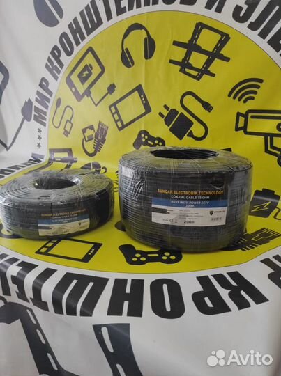 Кабель для видеонаблюдения оптом