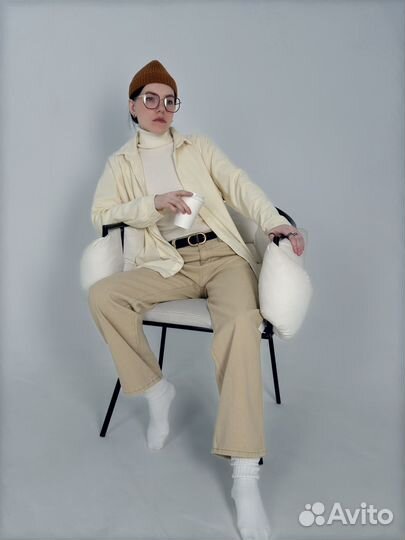 Вельветовая рубашка