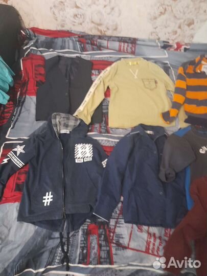 Вещи пакетом на мальчика рост 116 122