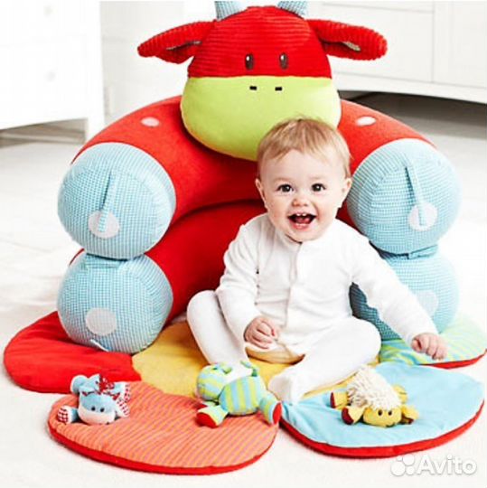 Развивающий коврик Elc, веселая корова