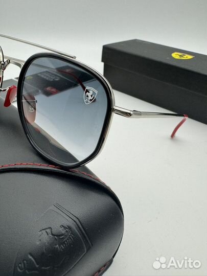 Солнцезащитные очки ray ban ferrari стекло