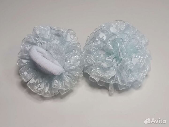 Резинка для волос. Бантики ручной работы. Набор