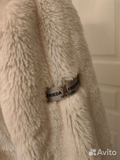 Искусственная шуба тедди чебурашка