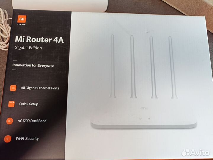 Wifi роутер xiaomi 4a gigabit