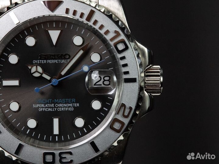 Часы Seiko Yacht-Master Mod