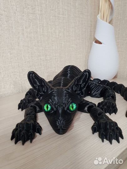 Котенок сфинкс 3D
