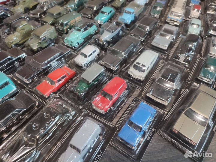 Модели автолегенды СССР деагостини