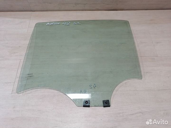 Стекло заднее левое 18 Renault Logan 2 Рено Логан