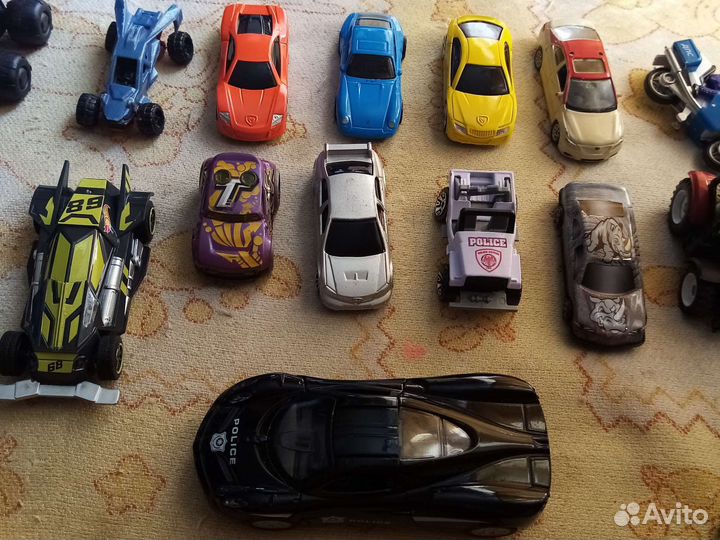 Игрушки машинки 16 шт