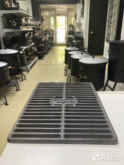 Решетка гриль чугунная 380*270