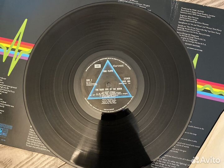 Pink Floyd The Dark Side Of The Moon lp UK