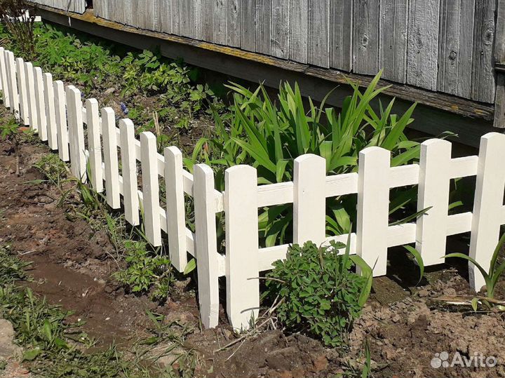 Заборчик для клумбы