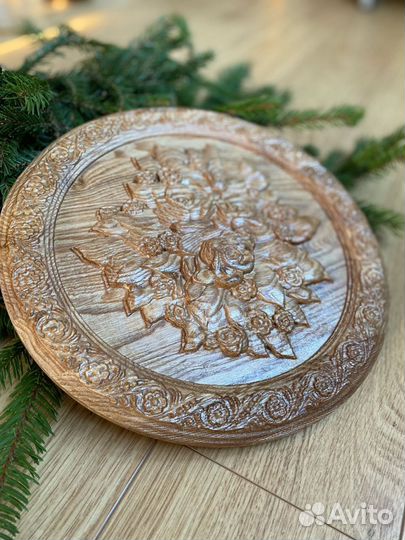 Декоративная тарелка / подставка под горячее