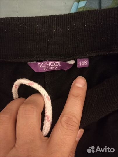 Пакет одежды на девочку размер 146