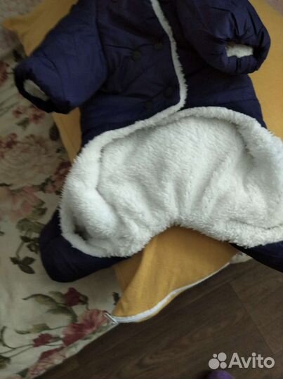 Зимний комбинезон для собачьих новый