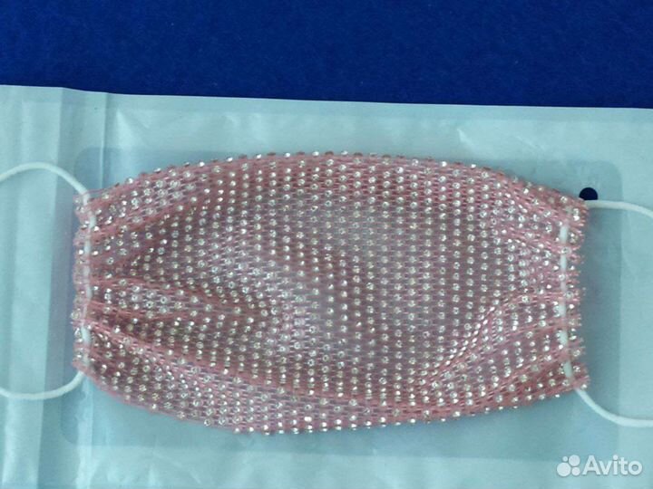 Маска для лица новая свадебная многоразовая