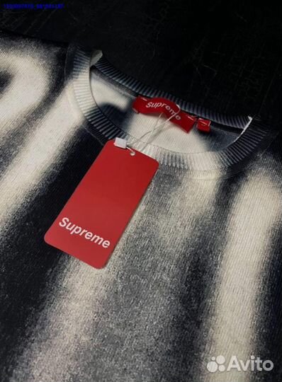 Свитер Supreme blurred logo (Арт.35763)