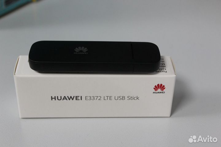 Модем huawei E3372h-320 3G/4G, внешний, черный
