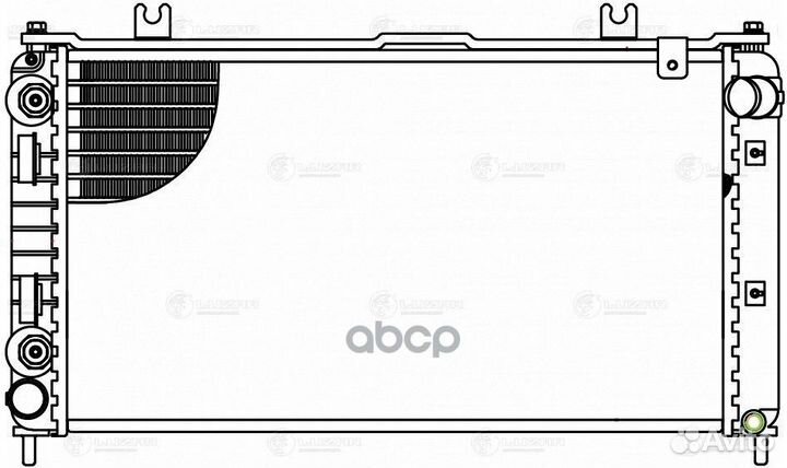 Радиатор системы охлаждения LADA 2190 Гранта (15)