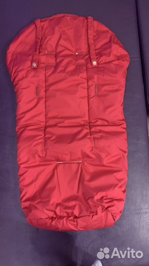 Меховой конверт в коляску овчина New Classic зима