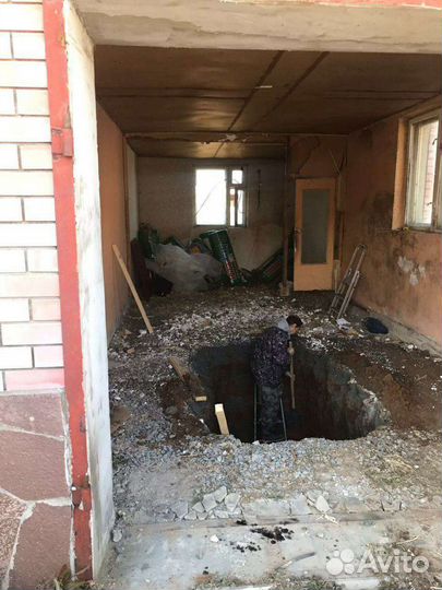 Услуги миниэкскаватора