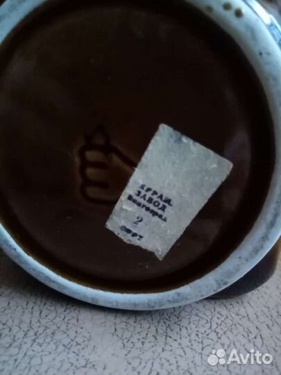 Банка для сыпучих керамика СССР