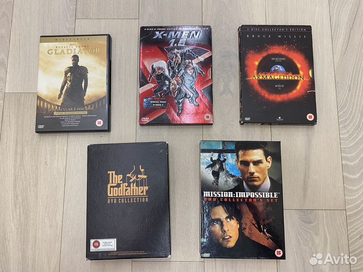 DVD коллекционные наборы фильмов на английском