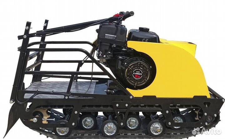 Мотобуксировщик рыбак PKD. PSD 13 л.с. длинная