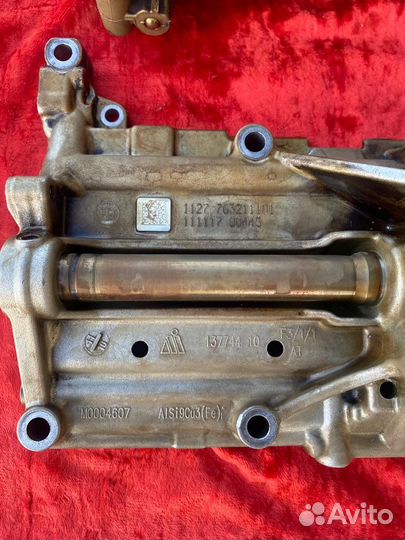 На BMW F10 Масляный насос с балансирным валом