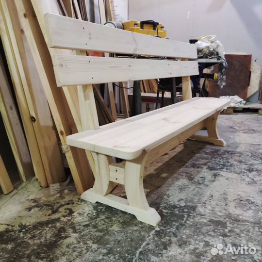 Скамейка садовая (холодная ковка)