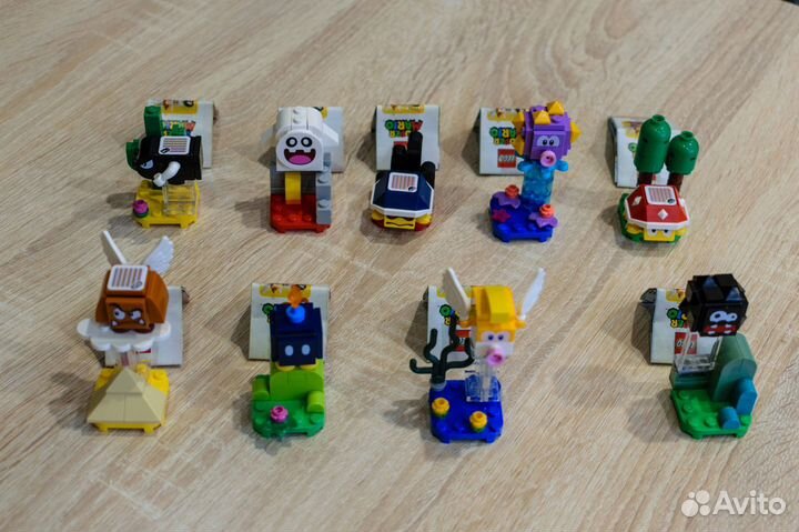 Lego SuperMario полная коллекция персонажей серии1