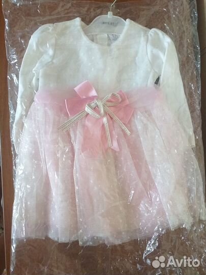 Платье для девочки 86