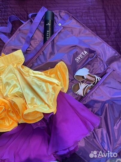 Купальник для танцев, косметичка Grishko