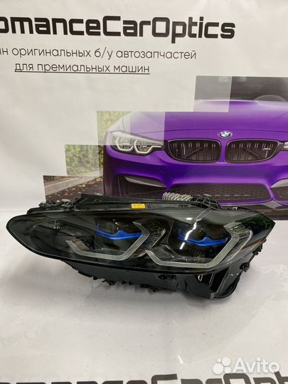 Фара передняя левая BMW g22 г22 laser black