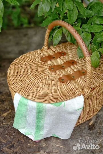 Корзина для пикника, корзина для отдыха, для дачи