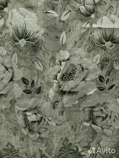 Тюль набивной