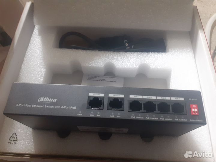 Poe dahua 4+2 новый