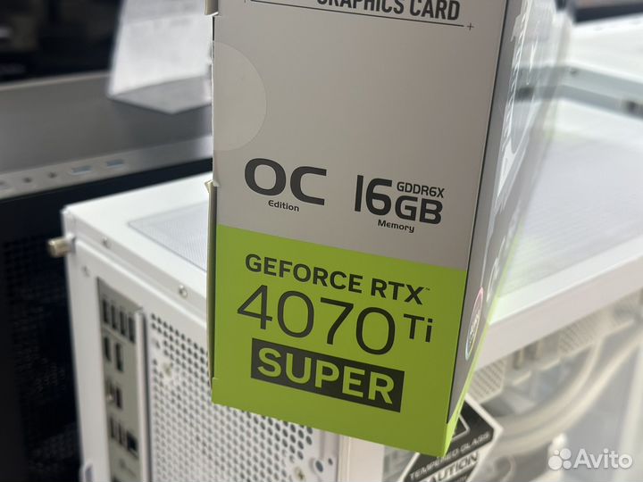 Видеокарта Новая Rtx 4070 ti super 16Gb TUF Asus