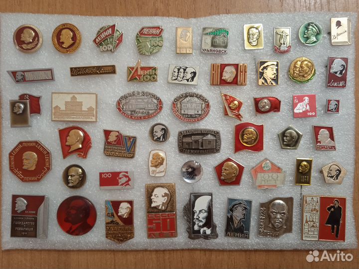 Значки. СССР, Ленин. 50 шт. Набор н2