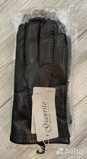 Мужские кожаные перчатки