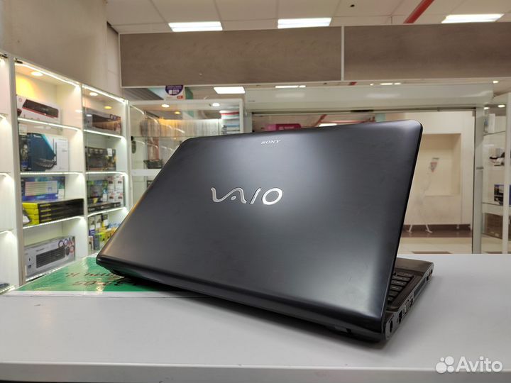 Ноутбук Sony для работы 2 ядра 4Gb SSD
