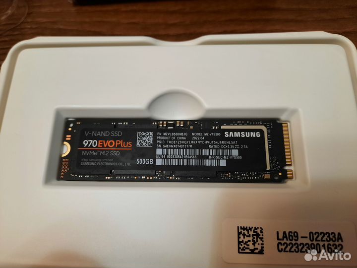 Ssd Samsung 970 evo plus 500Gb