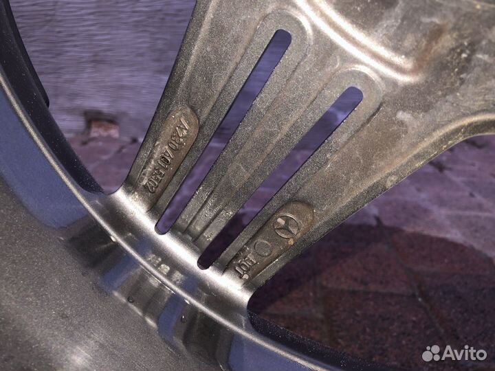 Задние диски на Mercedes R19