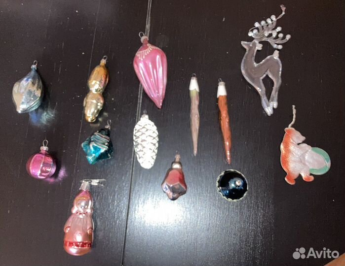 Елочные игрушки СССР одним лотом
