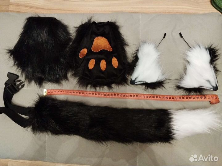 Набор хвост, уши, лапы