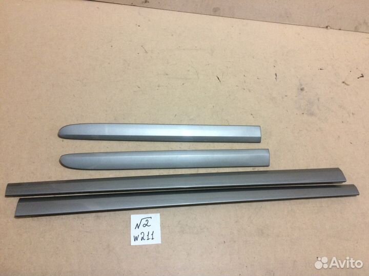 Молдинги дверей Mercedes W211