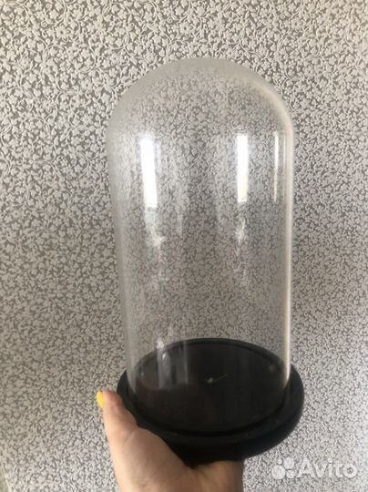 Стеклянная колба под цветок IKEA